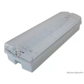   TRACON TLBVLED30NM LED-es vészvilágító lámpatest,állandó üzem/készenléti 230V,50 Hz,4W,28×LED,3h,3,6V/1800mAh,Ni-Cd,IP65