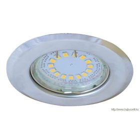   TRACON TLC-2C Beépíthető lámpatest spot fényforrásokhoz, króm max.50W, MR16, D=82mm