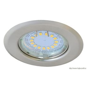   TRACON TLC-2MC Beépíthető lámpatest spot fényforrásokhoz, matt króm max.50W, MR16, D=82mm