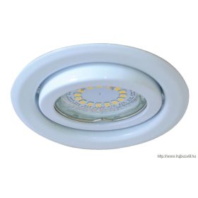   TRACON TLC-6W Beépíthető lámpatest spot fényforrásokhoz, fehér max.50W, MR16, D=97mm, 30°