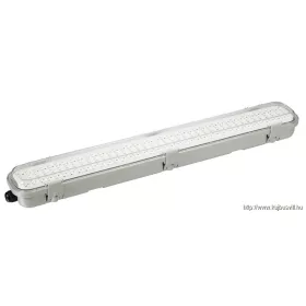   TRACON TLFVLM18W Védett LED ipari lámpatest radaros mozgásérzékelővel 230VAC,18W,600mm,360°,IP65,1-8m,10s-12m,3-2000lx, EEI=G