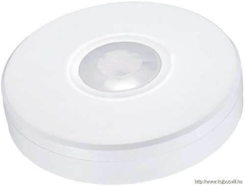 TMB-011LIP Védett mozgásérzékelő, mennyezetre, lapos, fehér 230V, 50Hz, 2000W, 360°, 1-8m, 10s-15min, 3-2000lux, IP65