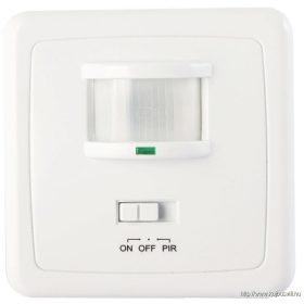   TRACON TMB-060 Mozgásérzékelő, süllyesztett, fehér 230V, 50 Hz 160°, 3-2000lux, 10s-7min, IP20