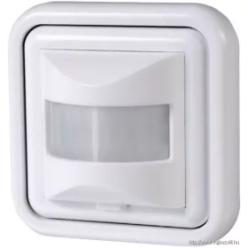   TRACON TMB-062 Mozgásérzékelő, süllyesztett,fehér 230V, 50Hz, 500W, 190°, 1-9m, 10s-7min, 3-2000lux, IP20