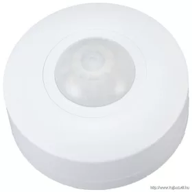   TRACON TMB-311IP Védett mozgásérzékelő, mennyezetre, 3 szenzorral, fehér 230V, 50Hz, 1200W, 360°, 1-15m, 10s-15min, 3-2000lux, IP44
