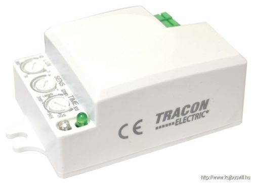 TMB-L01D Mozgásérzékelő, mikrohullámú, lámpába 230V, 50Hz, 5,8GHz, 360°, 1-8m, 10s-12min, 3-2000lux, IP20