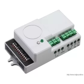   TRACON TMB-L01DIMM Mozgásérzékelő, radaros, lámpatestekbe,szabályozható fényerő 230V, 50 Hz, 5,8GHz, 360°, 2-8m, 5s-30min, 2-2000lux