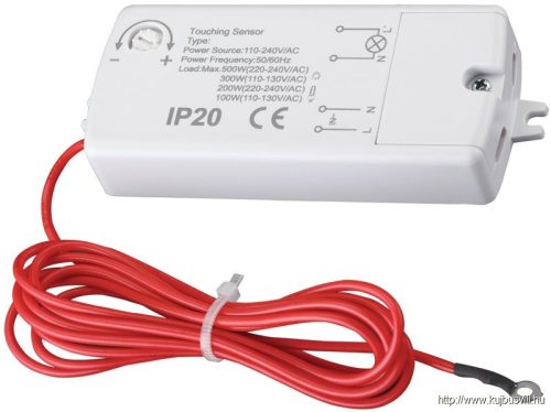 TMBC125 Kapacitív érintőkapcsoló 230V, 50Hz, 500/200W, IP20