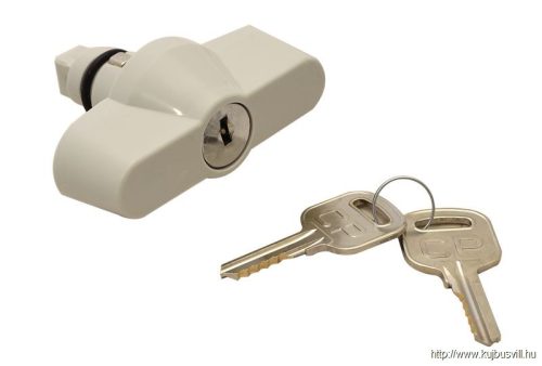 TRACON TME-ZM Biztonsági zár TME szekrényhez 180°, key removable in both positions