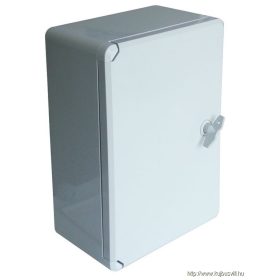   TRACON TME282113 Műanyag elosztószekrény HxWxD=280x210x130mm, IP65, IK10, 1000V AC/DC, RAL7035