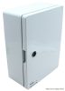 TME332513M Műanyag elosztószekrény maszkos 2x9mod, HxWxD=330x250x130mm, IP65, IK10, 1000V AC/DC