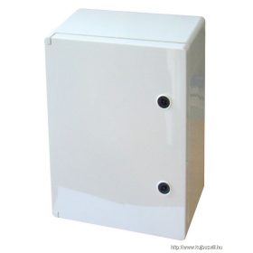   TRACON TME403017 Műanyag elosztószekrény HxWxD=400x300x165mm, IP65, IK10, 1000V AC/DC, RAL7035