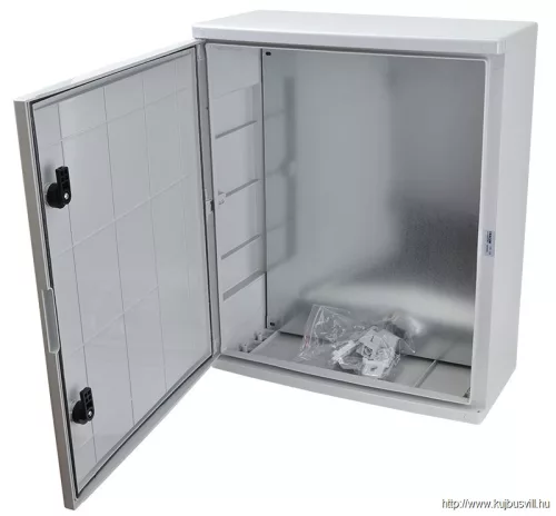 TRACON TME605022M Műanyag elosztószekrény maszkos 3x22mod, HxWxD=600x500x220mm, IP65, IK10, 1000V AC/DC