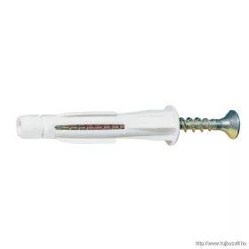   TRACON TOPCS10 Önfeszítő tipli+csavar, szürke M10×60mm, PA6