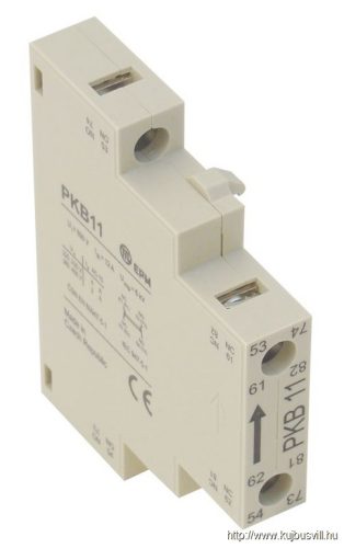 TPKB11 Oldalsó segédérintkező TR1C kontaktorokhoz 230V, 50Hz, 2A, 1×NC+1×NO