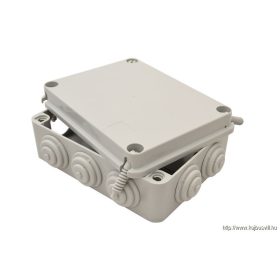   TRACON TQBY19148 Kötődoboz, falon kívüli, műanyag csavarral 190×145×80,IP65