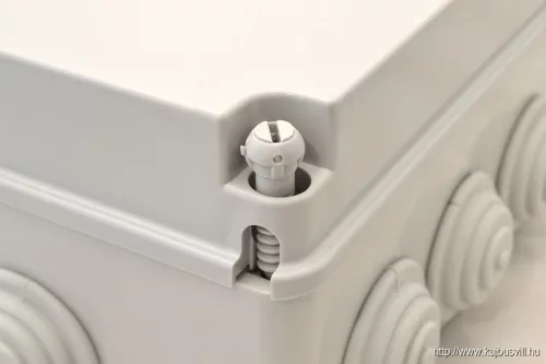 TRACON TQBY312313 Kötődoboz, falon kívüli, műanyag csavarral 310×230×130,IP55