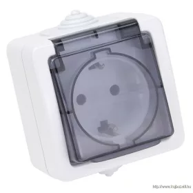   TRACON TR-PH01 Falon kívüli csatlakozóaljzat 16A/250VAC, IP54