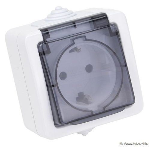 TR-PH01 Falon kívüli csatlakozóaljzat 16A/250VAC, IP54