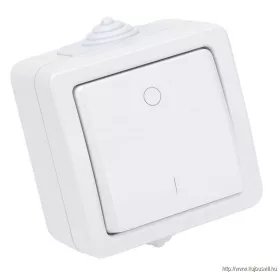   TRACON TR-PH04 Falon kívüli kétpólusú kapcsoló 10AX/250VAC, IP54, (102)