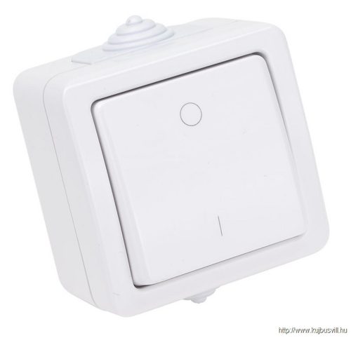 TR-PH04 Falon kívüli kétpólusú kapcsoló 10AX/250VAC, IP54, (102)