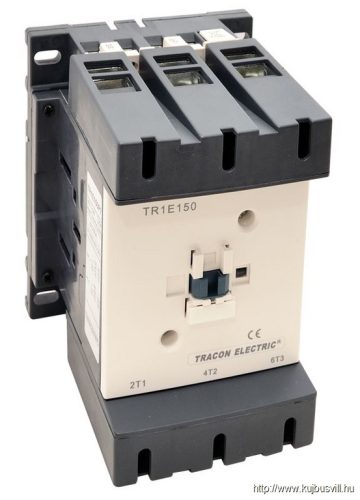 TR1E150E7 Nagyáramú kontaktor 415V, 50Hz, 150A, 75kW, 48V AC, 3×NO