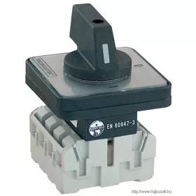   TRACON TS-32/4 Szakaszoló kapcsoló 400V, 50Hz, 32A, 4P, 7,5kW, 64×64mm