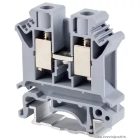   TRACON TSKA10 Fázisvezető ipari sorozatkapocs, csavaros, sínre, szürke 0,5-10mm2, 800VAC, 76A