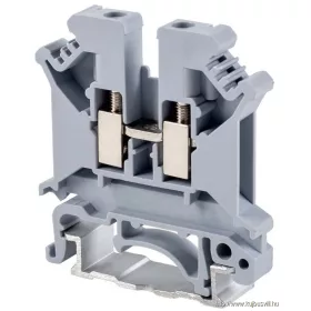   TRACON TSKA4 Fázisvezető ipari sorozatkapocs, csavaros, sínre, szürke 0,2-4mm2, 800VAC, 41A