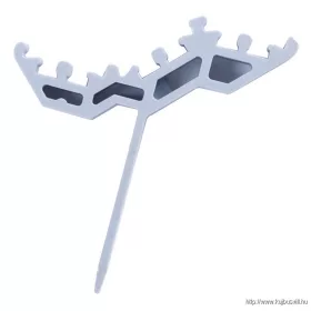   TRACON TSKC-EJ Jelölőlapkát tartó állvány TSKC emeletes sorozatkapocshoz