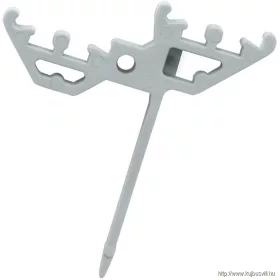   TRACON TSKC-EJ2 Jelölőlapkát tartó állvány TSKC 2 emeletes sorozatkapocshoz