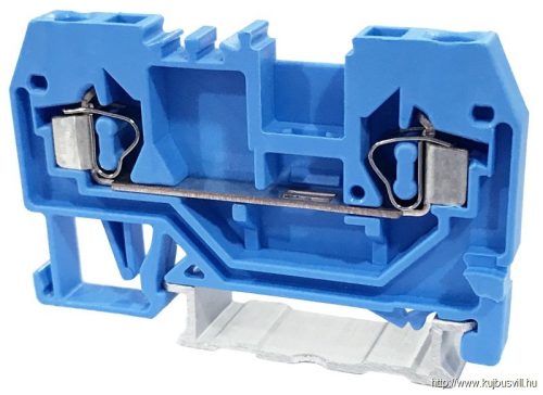 TSKC2,5-K Nullavezető ipari sorozatkapocs, rugós, sínre, kék 800V 24A 0.08-2.5 mm2 2P