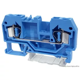   TRACON TSKC4-K Nullavezető ipari sorozatkapocs, rugós, sínre, kék 800V 32A 0.08-4 mm2 2P