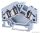 TSKC4/3D Fázisvezető ipari sorozatkapocs, rugós, sínre, szürke 800V 32A 0.08-4 mm2 3P