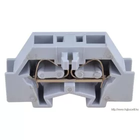   TRACON TSKD2,5 Mini rugós ipari sorozatkapocs, csavarral rögzíthető, szürke 500V 24A 0.08-2.5 mm2 2P