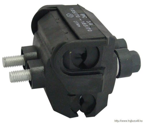 TSZL4-4 Szigetelt légvezeték-leágazó, normál csavarral 70-185/70-185mm2, 4kV, 2xM8