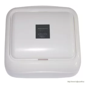   TRACON TTK-21 Falon kívüli telefoncsatlakozó aljzat (tapétakapcsoló) RJ11, 6/4