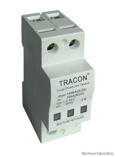 TTV-B140 Túlfeszültségvédő készülék, 2.-es típus 40kA, 1P