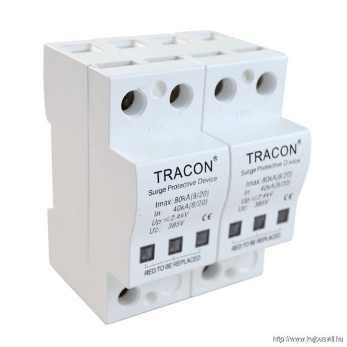 TTV-B240 Túlfeszültségvédő készülék, 2.-es típus 40kA, 2P