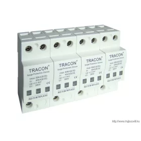   TRACON TTV-B440 Túlfeszültségvédő készülék, 2.-es típus 40kA, 4P