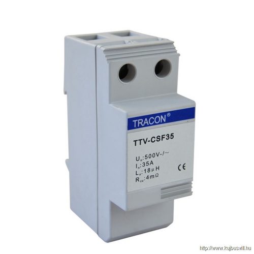 TTV-CSF35 Csatolófojtó túlfeszültség védelmi rendszerhez 35A, 18uH