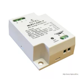   TRACON TTVL2+3-10 Túlfeszültség levezető Un=230-275VAC, 5/10kA, Up=1,5kV, IP20