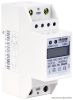 TVOF12 LCD kijelzésű fogyasztásmérő,közvetlen, 1 fázisú, 2 modul 230VAC / 10(60)A