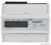 TVOF37 LCD kijelzésű fogyasztásmérő,közvetlen, 3 fázisú, 7 modul 400VAC / 10(100)A