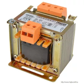   TRACON TVTR-100-D Normál, egyfázisú kistranszformátor 230V / 24-42-110V, max.100VA