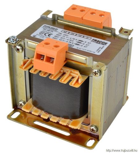 TVTR-200-C Normál, egyfázisú kistranszformátor 230V / 12-24-42V, max.200VA