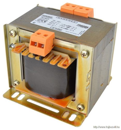 TVTR-400-C Normál, egyfázisú kistranszformátor 230V / 12-24-42V, max.400VA