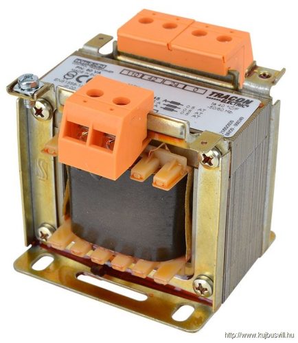 TVTR-50-D Normál, egyfázisú kistranszformátor 230V / 24-42-110V, max.50VA