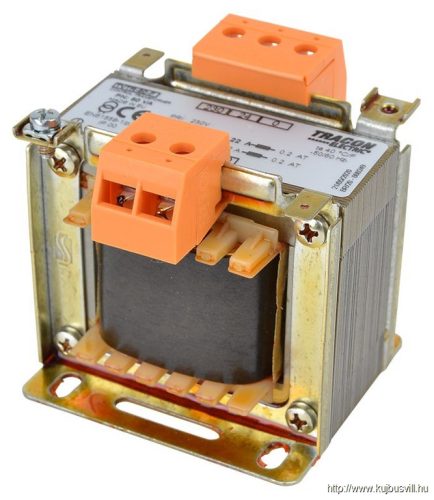 TVTR-50-F Normál, egyfázisú kistranszformátor 230V / 24-230V, max.50VA
