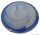 UFO-1-K Üveg mennyezeti UFO lámpatest, kék 230V, 50Hz, E27, max.1×60W, D=300 mm
